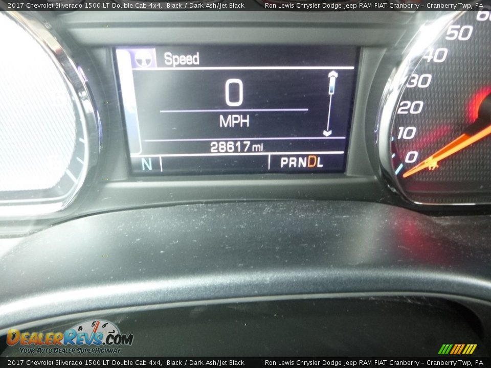 2017 Chevrolet Silverado 1500 LT Double Cab 4x4 Black / Dark Ash/Jet Black Photo #20