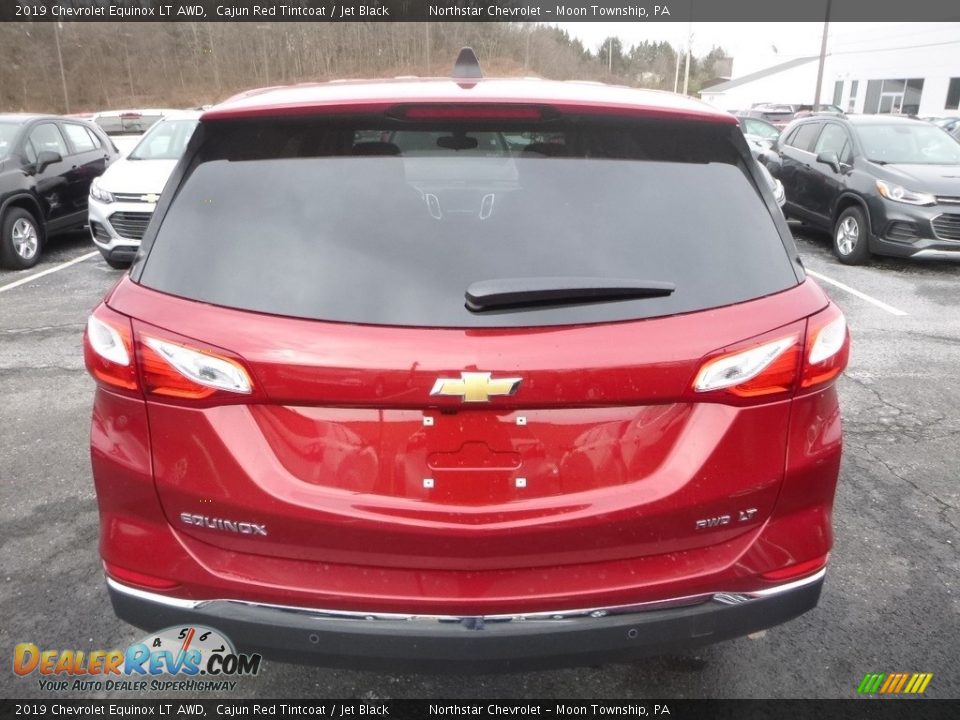 2019 Chevrolet Equinox LT AWD Cajun Red Tintcoat / Jet Black Photo #4