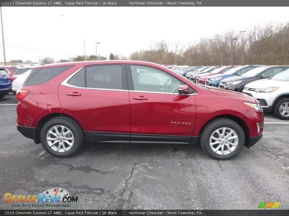 2019 Chevrolet Equinox LT AWD Cajun Red Tintcoat / Jet Black Photo #6