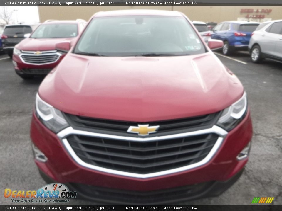 2019 Chevrolet Equinox LT AWD Cajun Red Tintcoat / Jet Black Photo #8