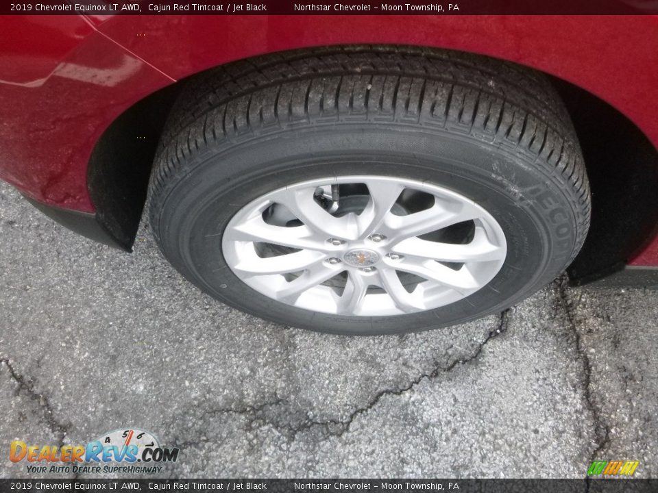 2019 Chevrolet Equinox LT AWD Cajun Red Tintcoat / Jet Black Photo #9