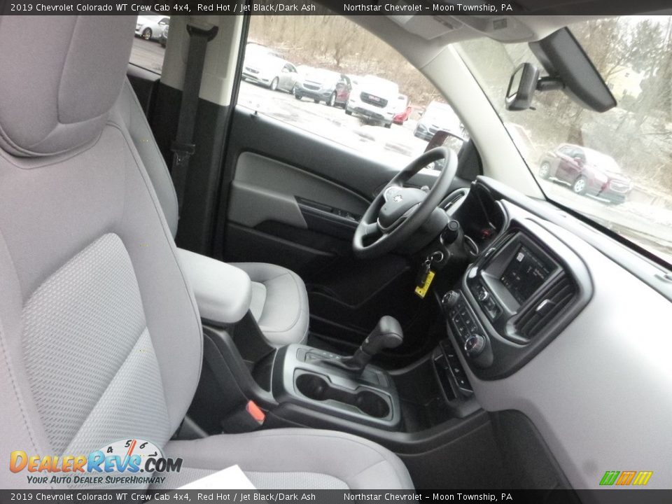 2019 Chevrolet Colorado WT Crew Cab 4x4 Red Hot / Jet Black/Dark Ash Photo #10