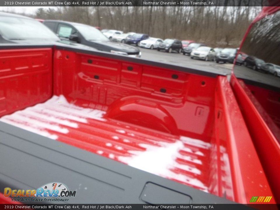 2019 Chevrolet Colorado WT Crew Cab 4x4 Red Hot / Jet Black/Dark Ash Photo #12