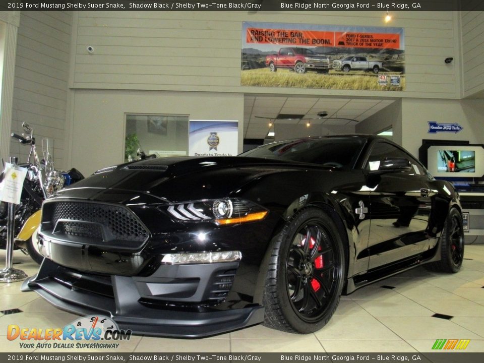 Shadow Black 2019 Ford Mustang Shelby Super Snake Photo #1