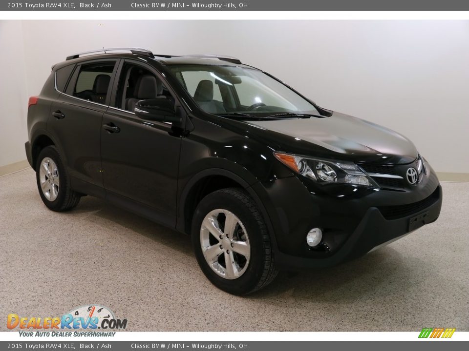 2015 Toyota RAV4 XLE Black / Ash Photo #1