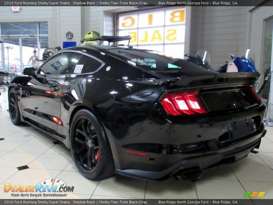 2019 Ford Mustang Shelby Super Snake Shadow Black / Shelby Two-Tone Black/Gray Photo #4