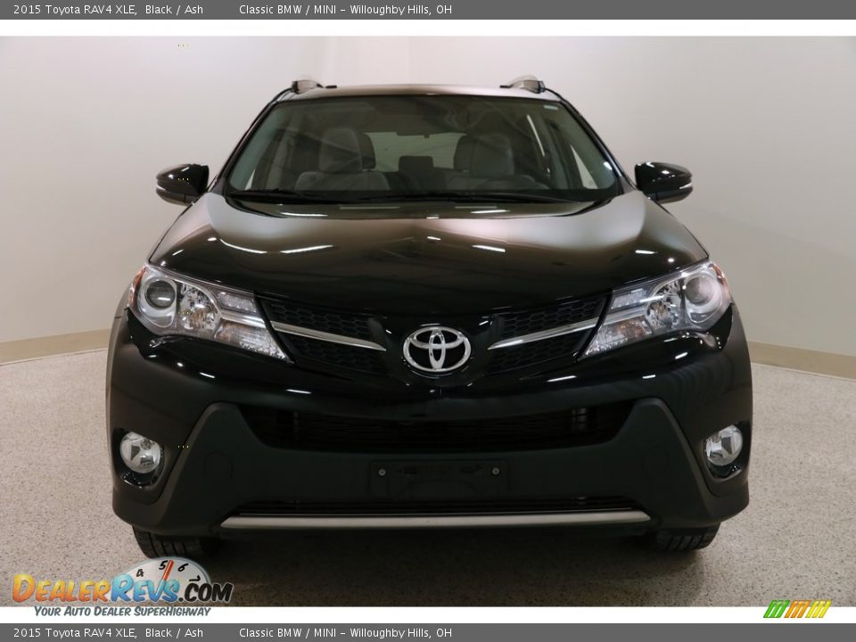 2015 Toyota RAV4 XLE Black / Ash Photo #2