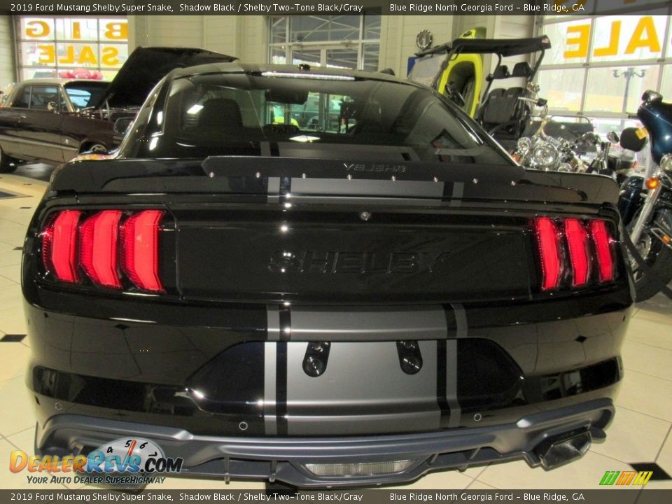 2019 Ford Mustang Shelby Super Snake Shadow Black / Shelby Two-Tone Black/Gray Photo #5