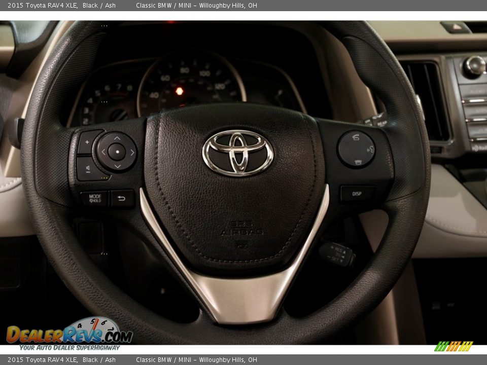 2015 Toyota RAV4 XLE Black / Ash Photo #6