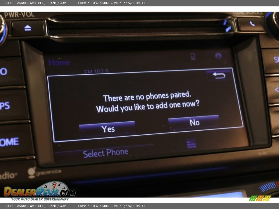 2015 Toyota RAV4 XLE Black / Ash Photo #9