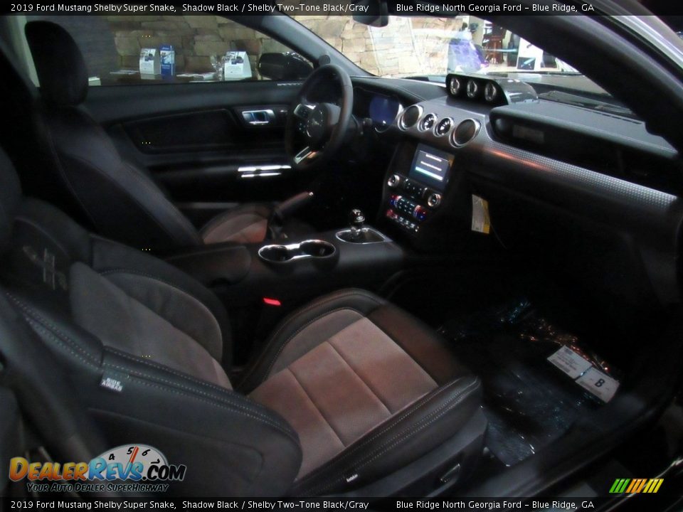 2019 Ford Mustang Shelby Super Snake Shadow Black / Shelby Two-Tone Black/Gray Photo #13