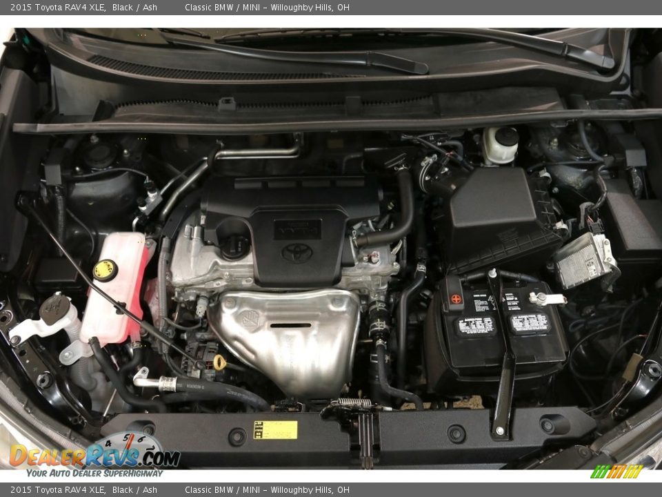 2015 Toyota RAV4 XLE Black / Ash Photo #15