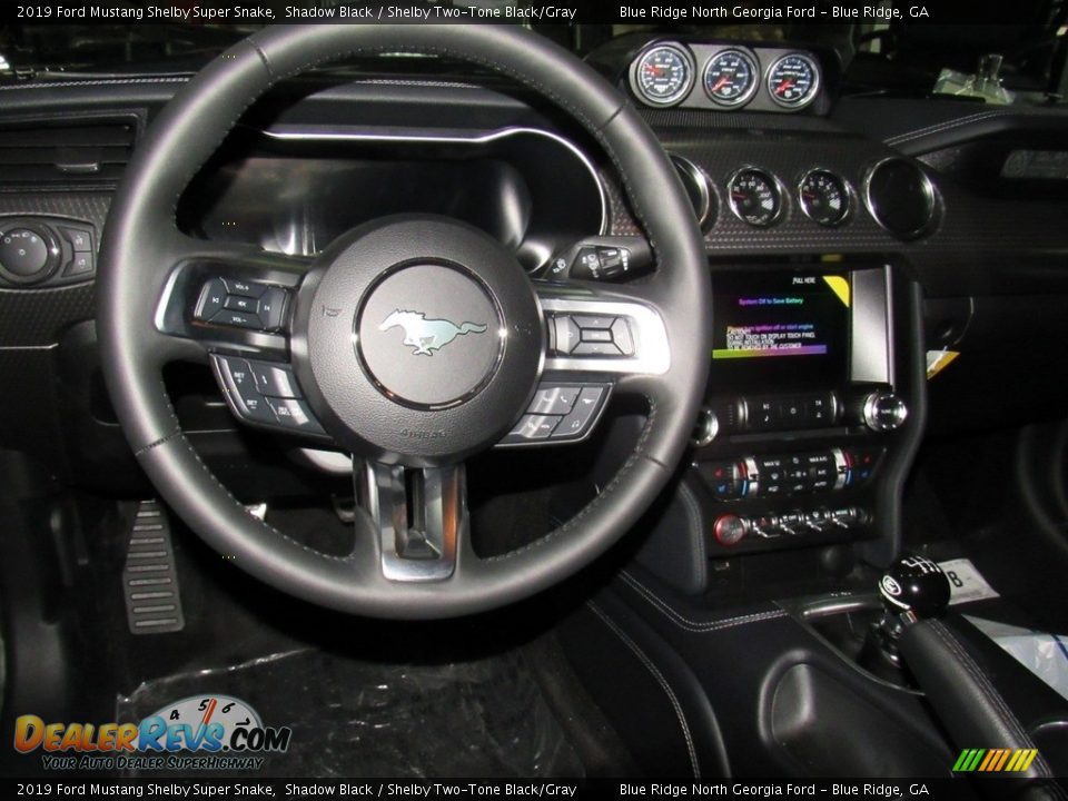 2019 Ford Mustang Shelby Super Snake Steering Wheel Photo #17