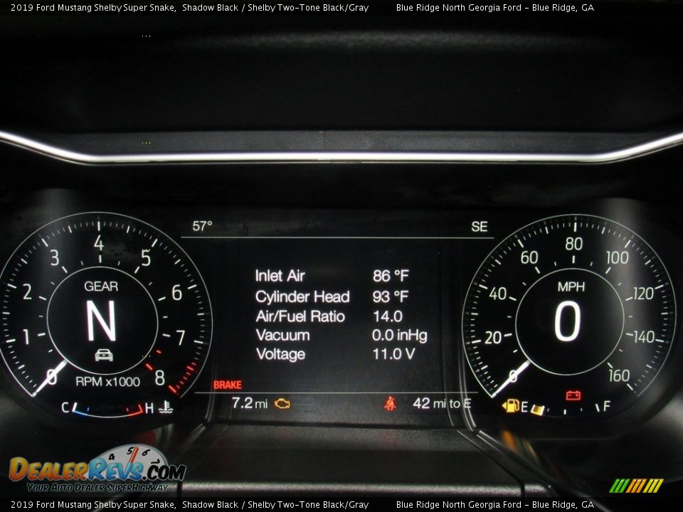 2019 Ford Mustang Shelby Super Snake Gauges Photo #18