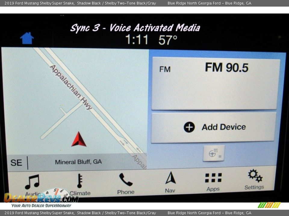 Navigation of 2019 Ford Mustang Shelby Super Snake Photo #19