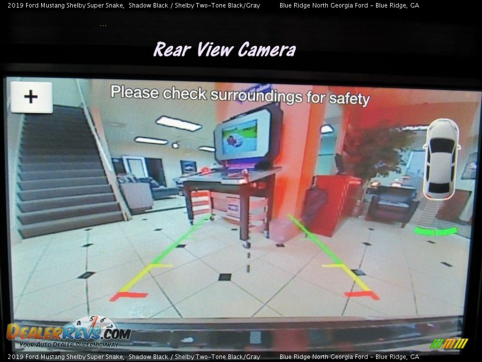 2019 Ford Mustang Shelby Super Snake Shadow Black / Shelby Two-Tone Black/Gray Photo #21