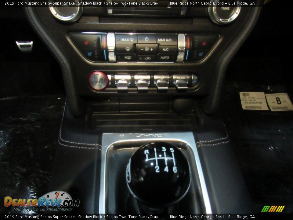 2019 Ford Mustang Shelby Super Snake Shadow Black / Shelby Two-Tone Black/Gray Photo #25