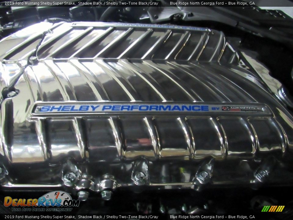 2019 Ford Mustang Shelby Super Snake Shadow Black / Shelby Two-Tone Black/Gray Photo #34