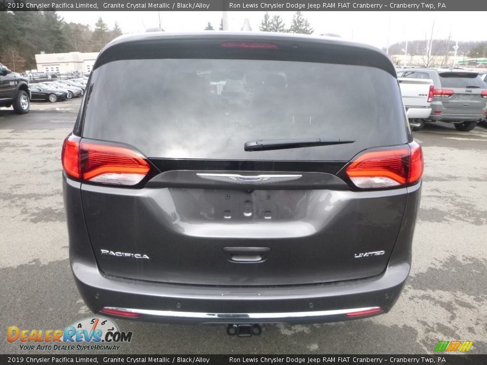 2019 Chrysler Pacifica Limited Granite Crystal Metallic / Black/Alloy Photo #4