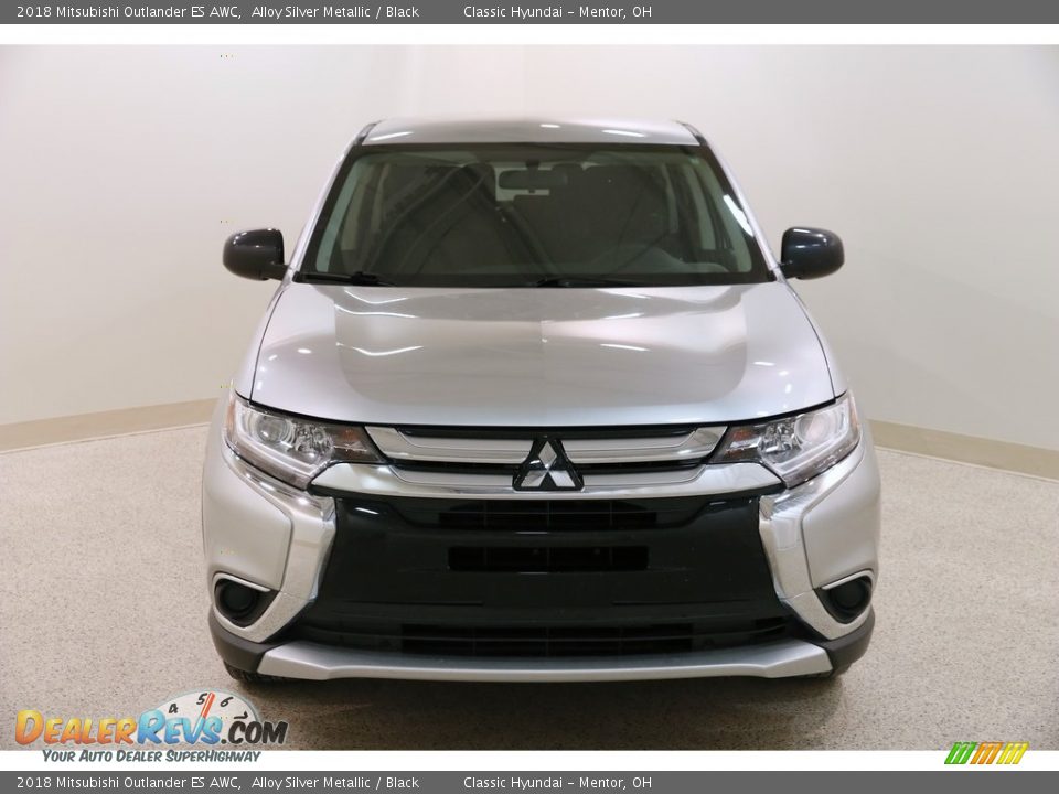 2018 Mitsubishi Outlander ES AWC Alloy Silver Metallic / Black Photo #2