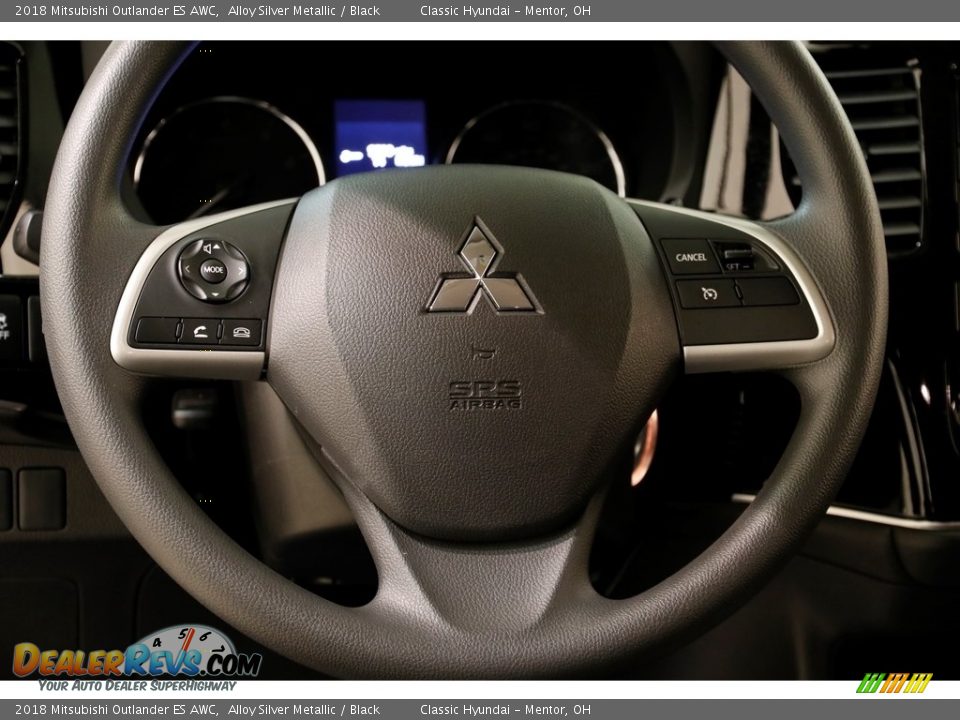 2018 Mitsubishi Outlander ES AWC Steering Wheel Photo #7