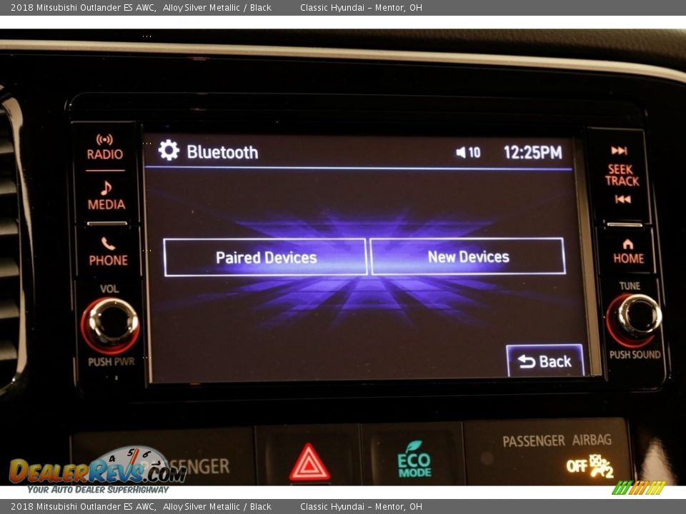 Controls of 2018 Mitsubishi Outlander ES AWC Photo #12