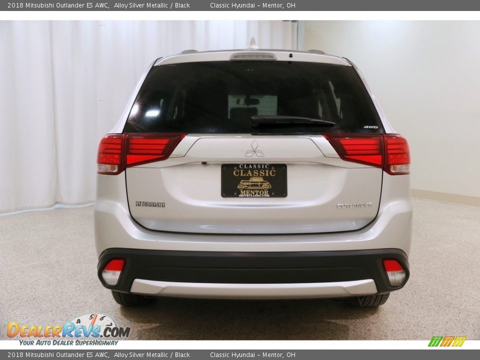 2018 Mitsubishi Outlander ES AWC Alloy Silver Metallic / Black Photo #20