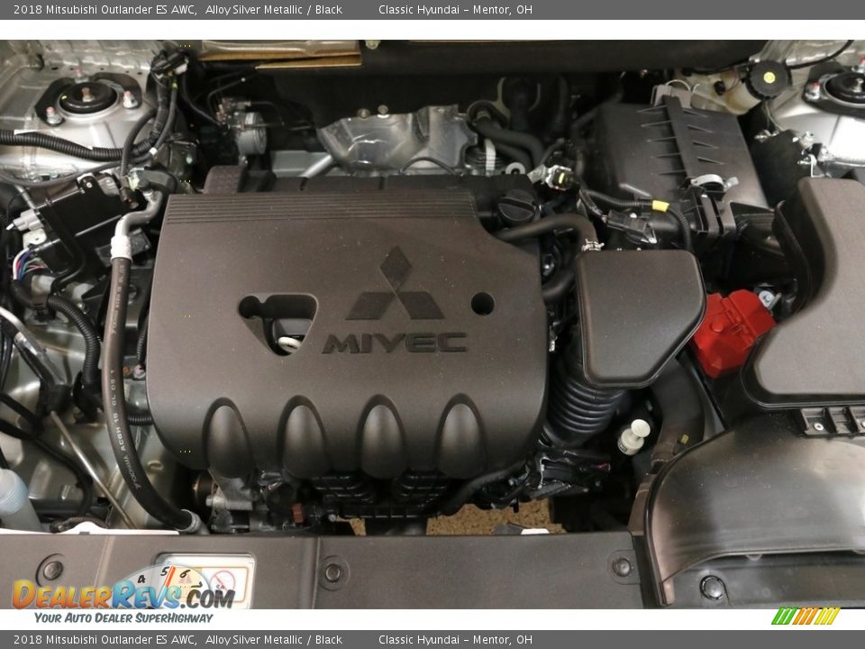 2018 Mitsubishi Outlander ES AWC 2.4 Liter DOHC 16-Valve MIVEC 4 Cylinder Engine Photo #21
