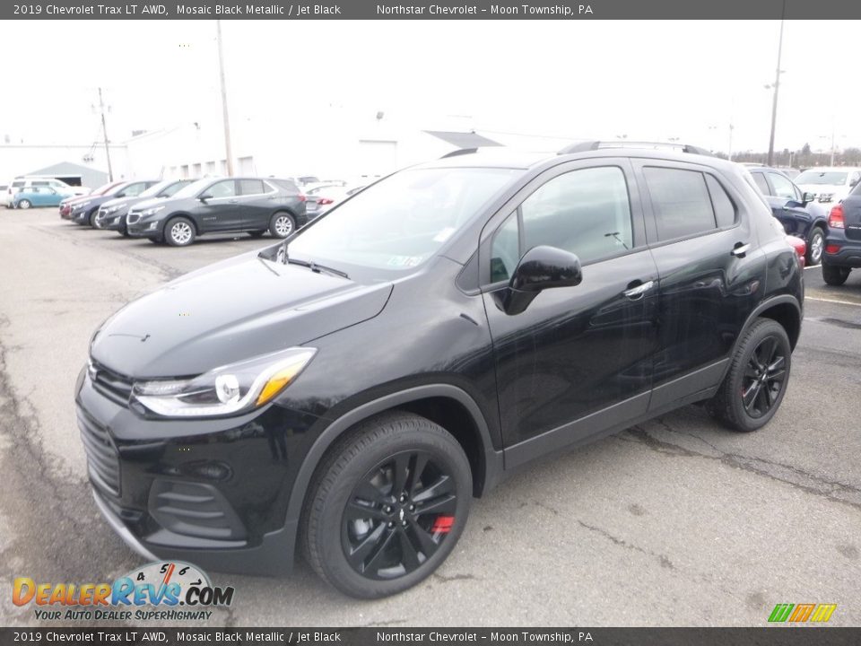 2019 Chevrolet Trax LT AWD Mosaic Black Metallic / Jet Black Photo #1