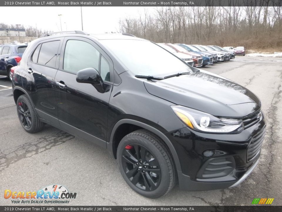 2019 Chevrolet Trax LT AWD Mosaic Black Metallic / Jet Black Photo #7
