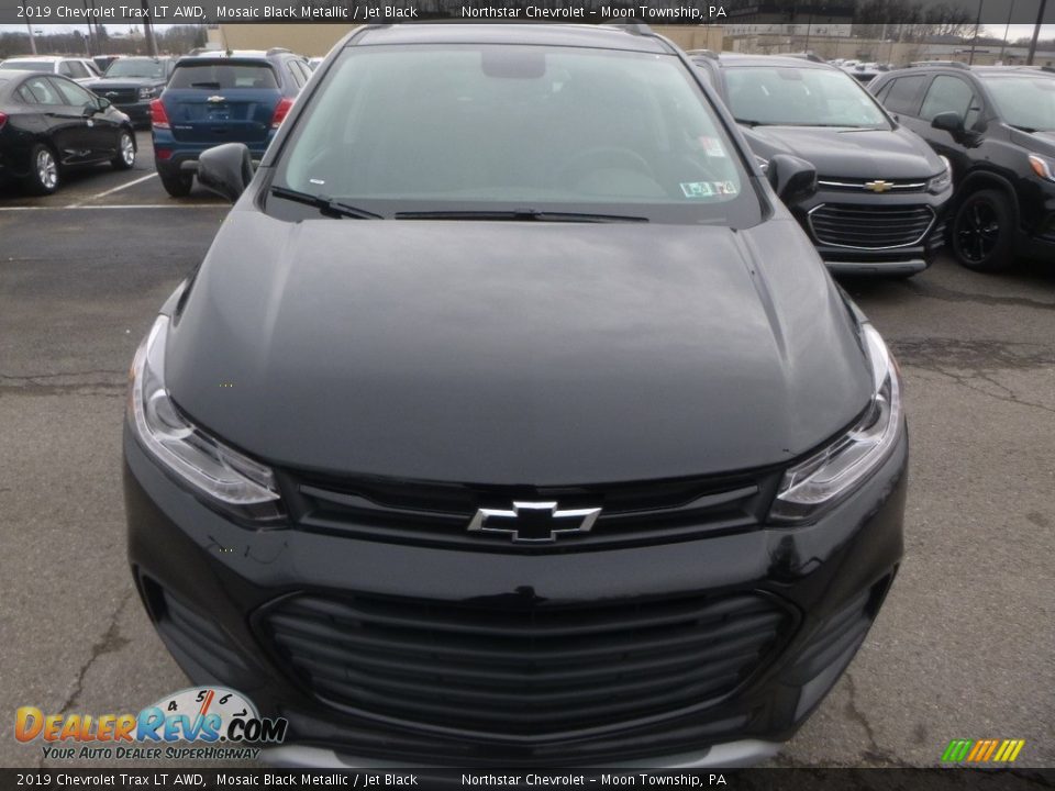 2019 Chevrolet Trax LT AWD Mosaic Black Metallic / Jet Black Photo #8