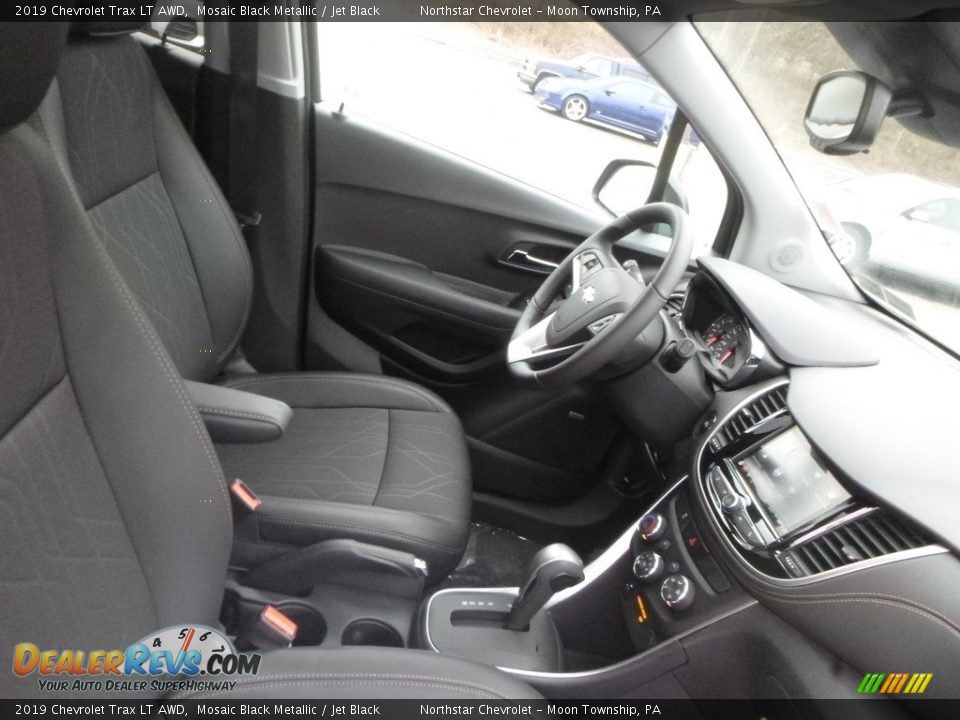 2019 Chevrolet Trax LT AWD Mosaic Black Metallic / Jet Black Photo #10