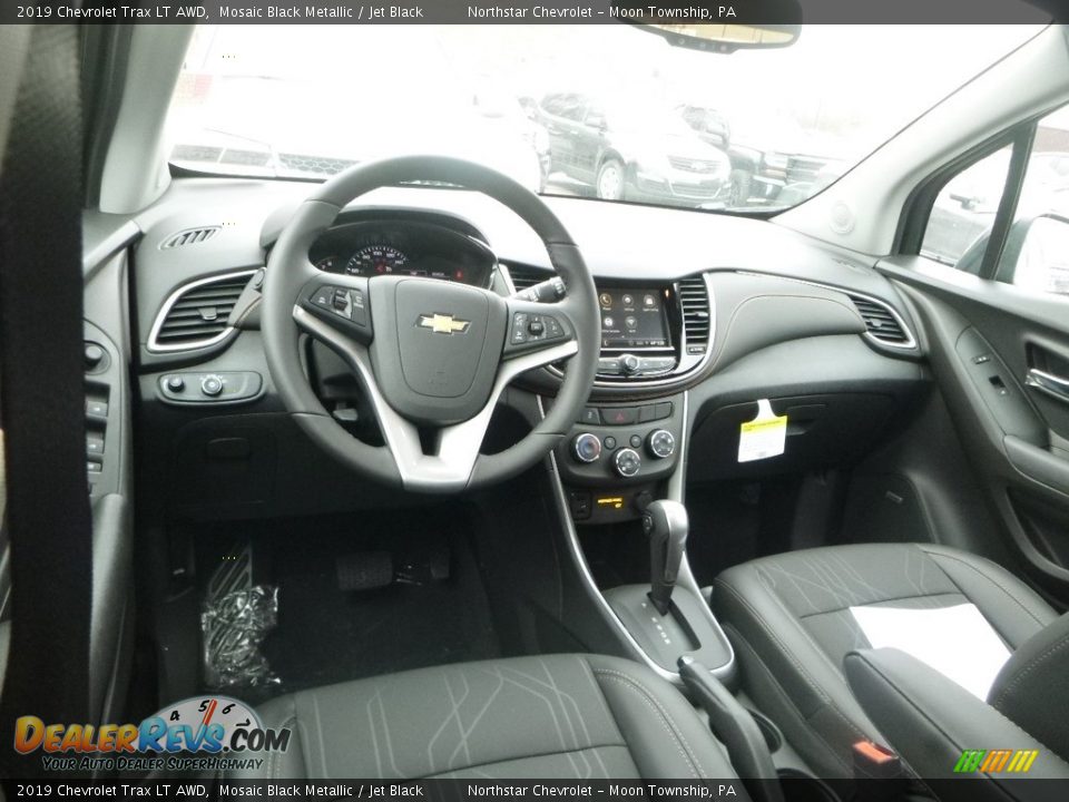 2019 Chevrolet Trax LT AWD Mosaic Black Metallic / Jet Black Photo #13