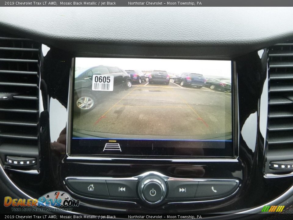 2019 Chevrolet Trax LT AWD Mosaic Black Metallic / Jet Black Photo #18