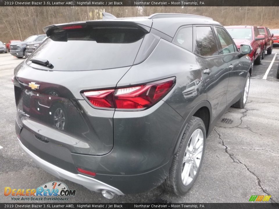 2019 Chevrolet Blazer 3.6L Leather AWD Nightfall Metallic / Jet Black Photo #5