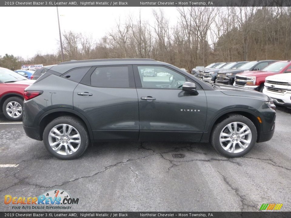Nightfall Metallic 2019 Chevrolet Blazer 3.6L Leather AWD Photo #6