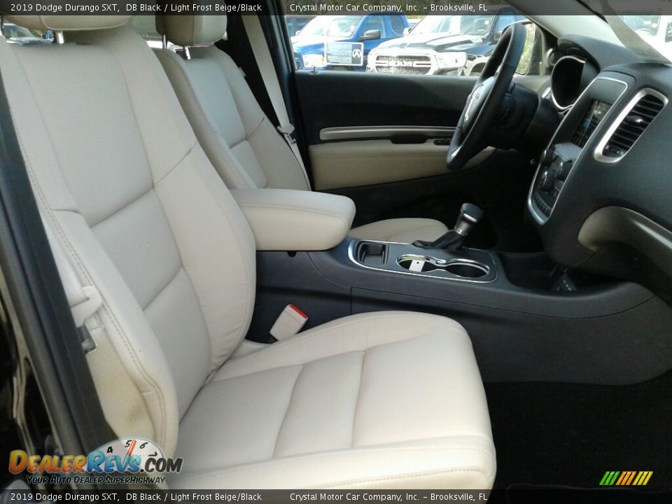 2019 Dodge Durango SXT DB Black / Light Frost Beige/Black Photo #12