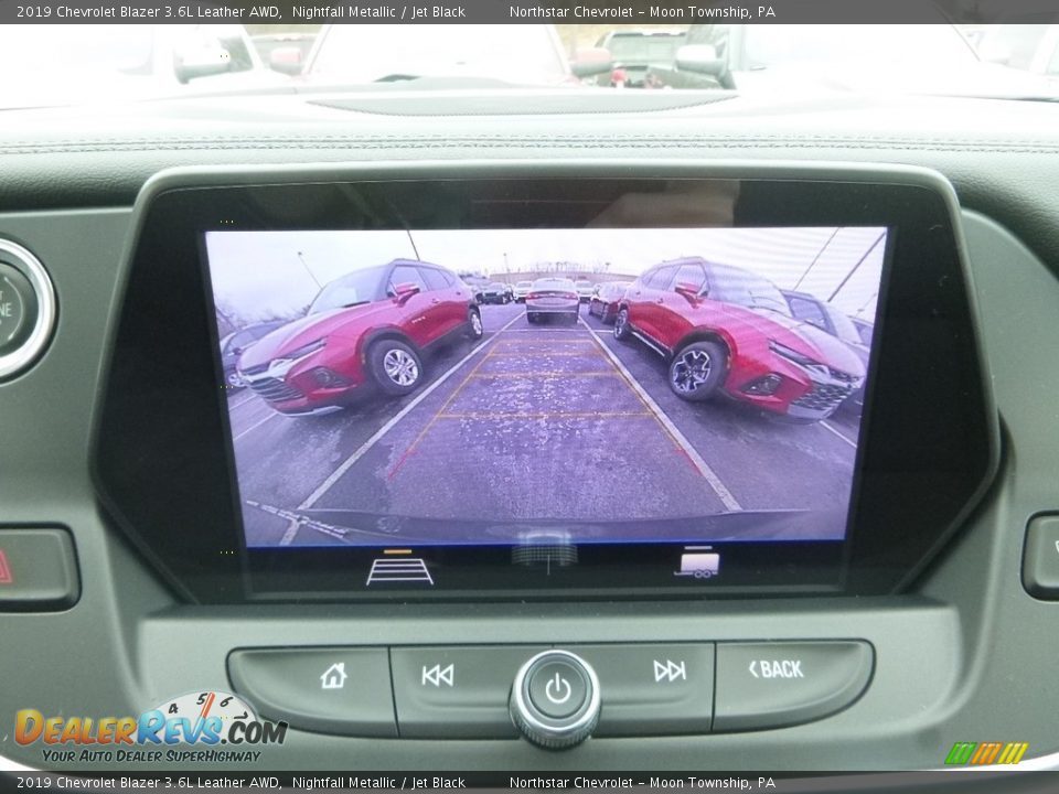 2019 Chevrolet Blazer 3.6L Leather AWD Nightfall Metallic / Jet Black Photo #19