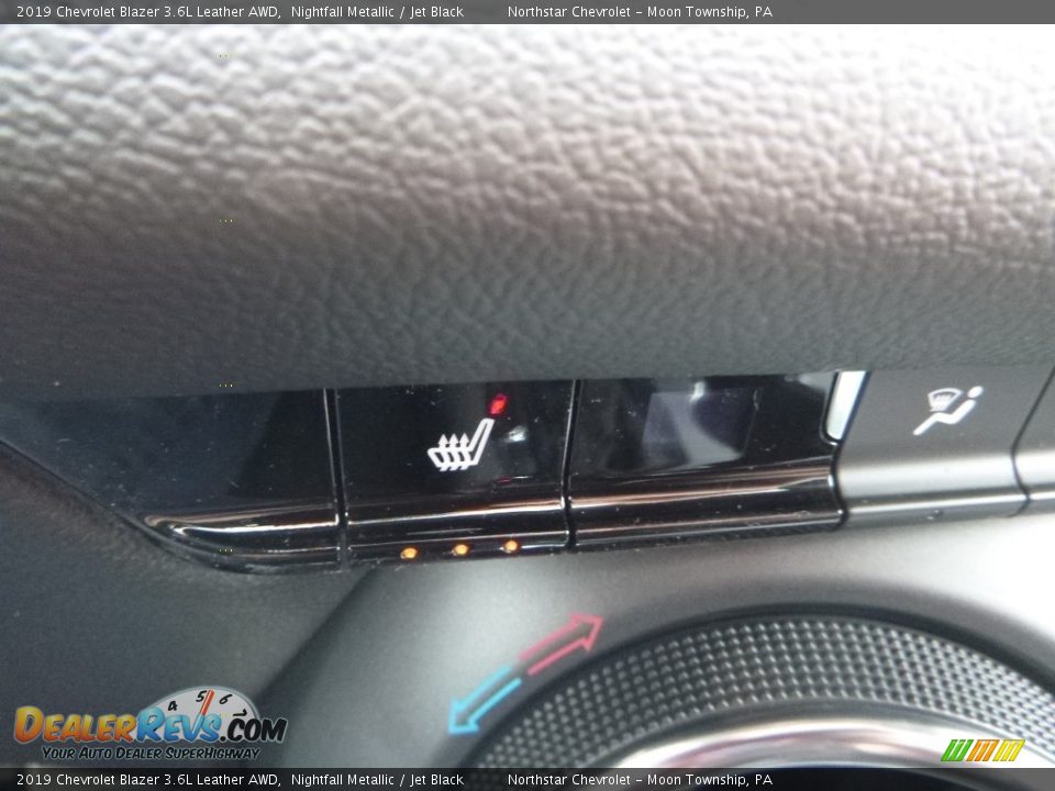 2019 Chevrolet Blazer 3.6L Leather AWD Nightfall Metallic / Jet Black Photo #20