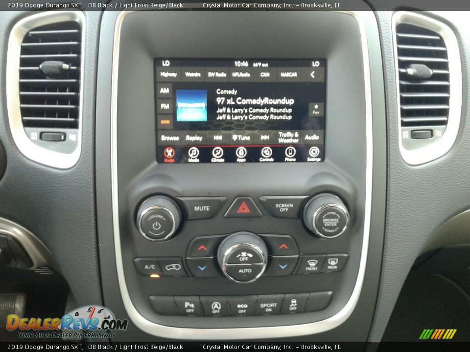2019 Dodge Durango SXT DB Black / Light Frost Beige/Black Photo #15