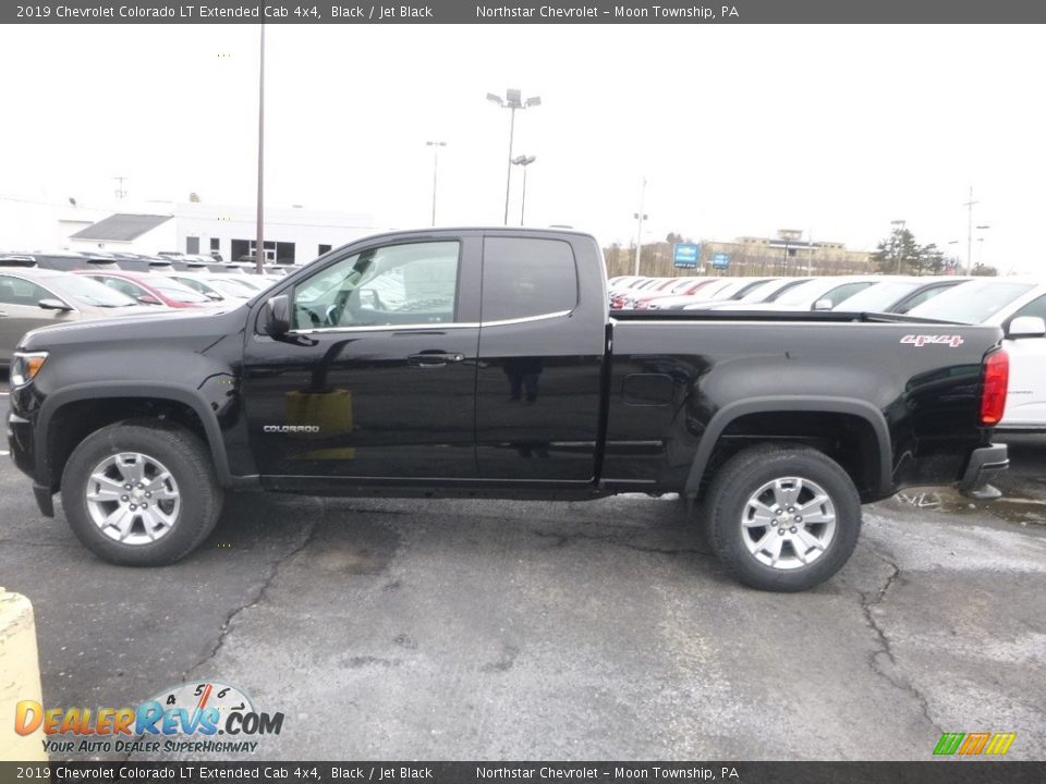 Black 2019 Chevrolet Colorado LT Extended Cab 4x4 Photo #2