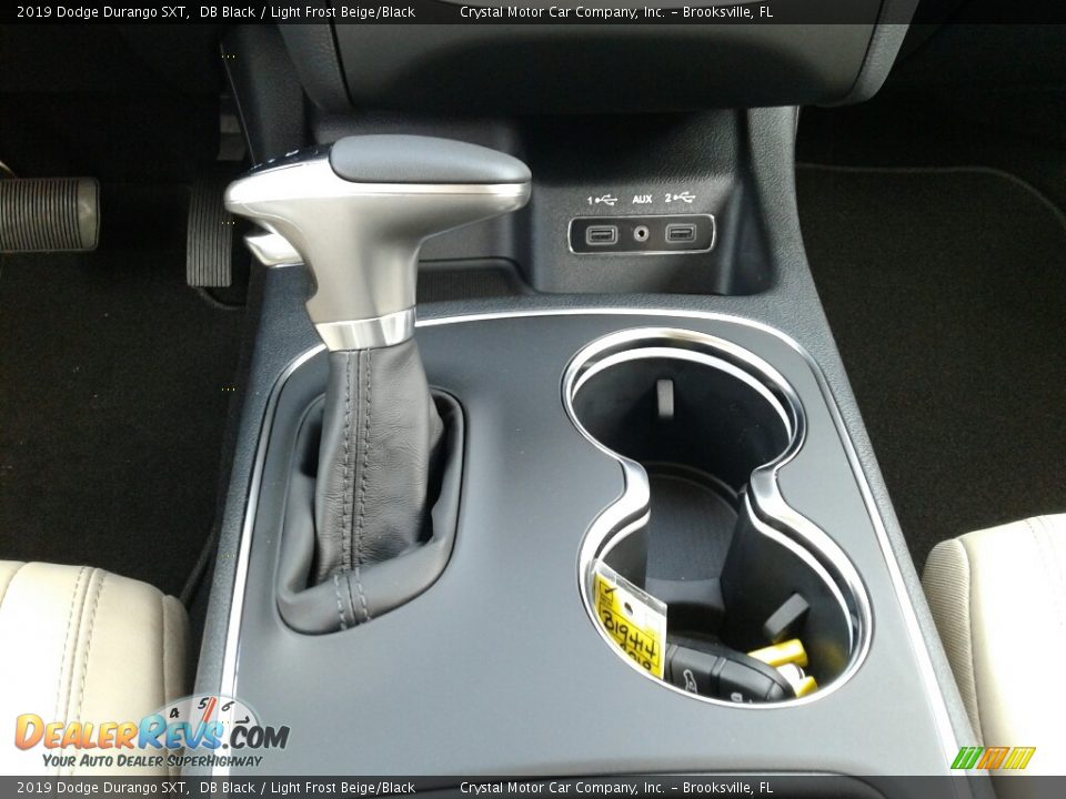 2019 Dodge Durango SXT DB Black / Light Frost Beige/Black Photo #16