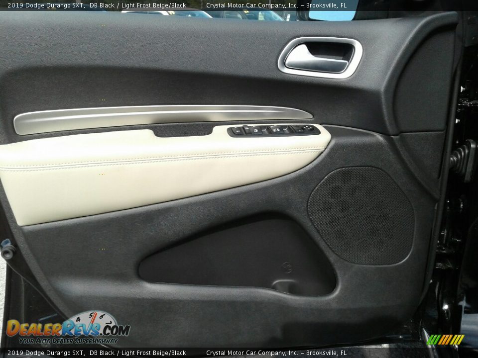 2019 Dodge Durango SXT DB Black / Light Frost Beige/Black Photo #17