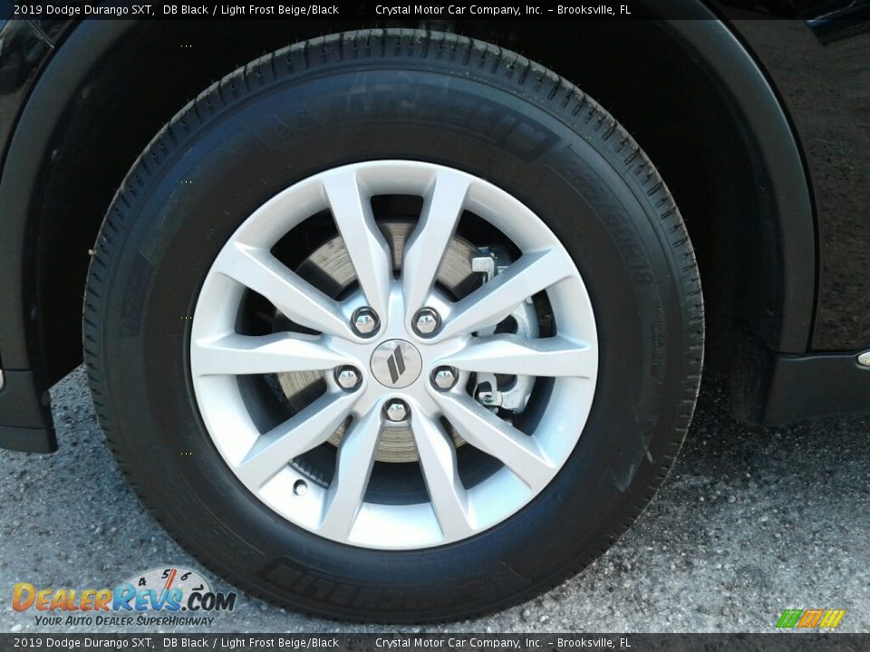 2019 Dodge Durango SXT DB Black / Light Frost Beige/Black Photo #20