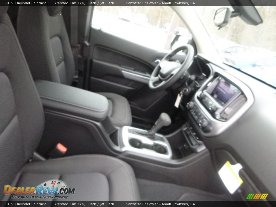 2019 Chevrolet Colorado LT Extended Cab 4x4 Black / Jet Black Photo #10