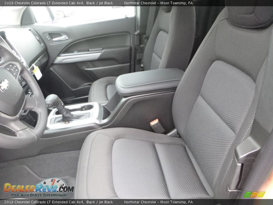 2019 Chevrolet Colorado LT Extended Cab 4x4 Black / Jet Black Photo #13