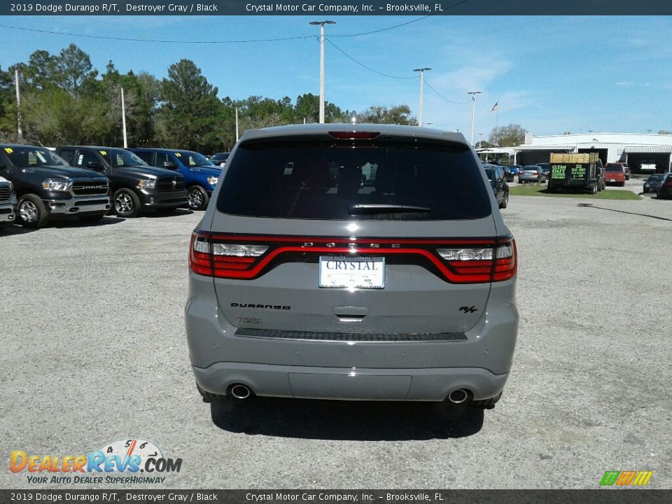 2019 Dodge Durango R/T Destroyer Gray / Black Photo #4