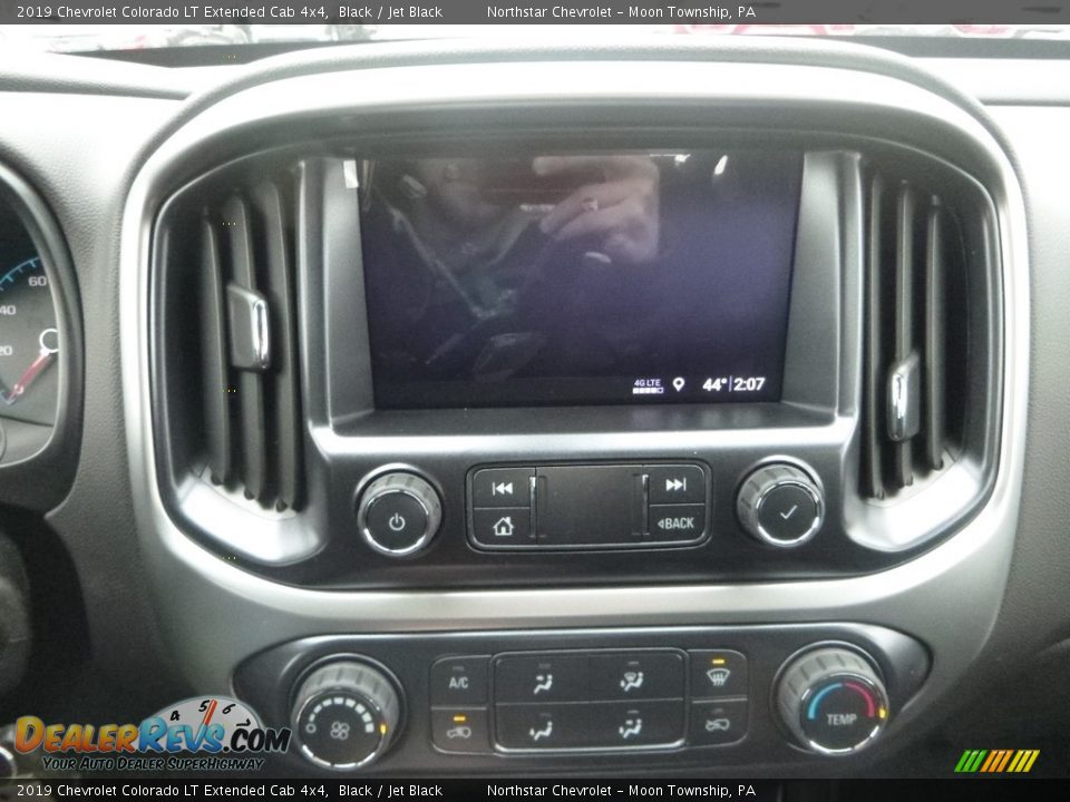 2019 Chevrolet Colorado LT Extended Cab 4x4 Black / Jet Black Photo #16