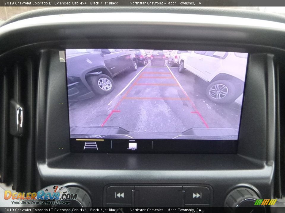 2019 Chevrolet Colorado LT Extended Cab 4x4 Black / Jet Black Photo #17