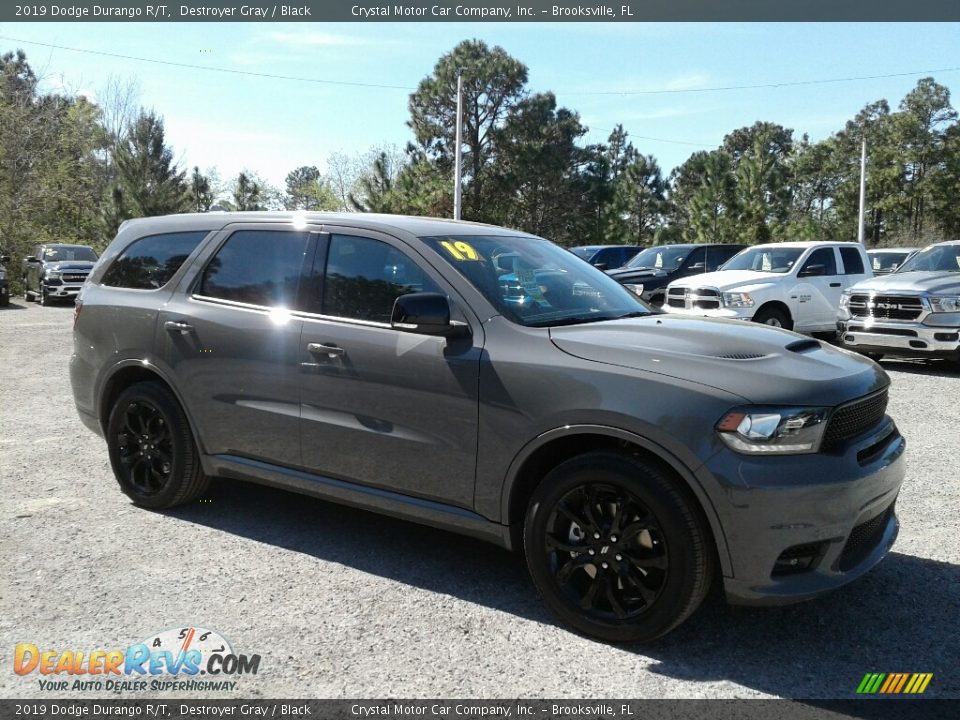 2019 Dodge Durango R/T Destroyer Gray / Black Photo #7